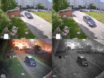 НАРУЖНАЯ КАМЕРА С ПЕРЕКЛЮЧЕНИЕМ БЕСПРОВОДНАЯ PRO IP WiFi 5X ZOOM 5MPx 5MP 2K HD
