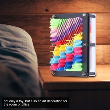 Pin Art Toy 3D Пластиковая доска Ручная печать