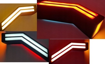 Светодиодный габаритный фонарь NEON с динамическим указателем поворота 12/24В