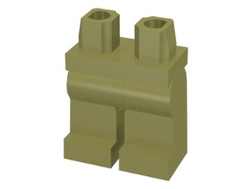 LEGO - 970c00 - olive green zielony - nogi - NEW