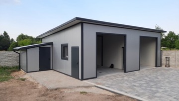 ИЗОЛИРОВАННЫЙ ГАРАЖ из сэндвич-панелей, ПО ВСЕЙ ПОЛЬШЕ!!!