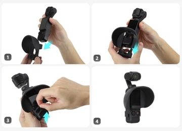 Защитная пленка для экрана 2 в 1 для камеры DJI Osmo Pocket 3