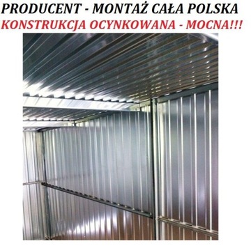 Garaż blaszany 3x5 BLASZAK BUDOWA Garaże blaszane