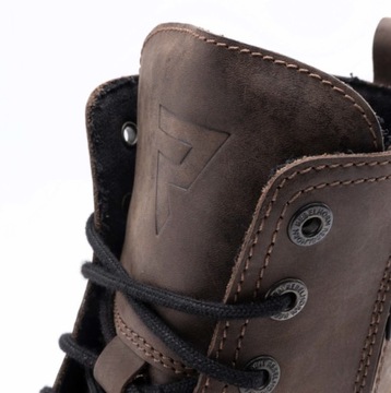 Buty motocyklowe skórzane Rebelhorn NOMAD vintage Khaki 45