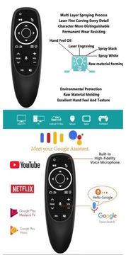 Мини-пульт дистанционного управления AIR Mouse SMART TV PC G10S Pro с подсветкой