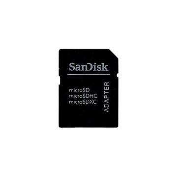 ADAPTER KARTY PAMIĘCI SANDISK MICROSD NA SD