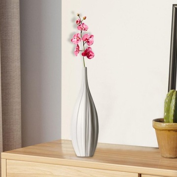 Керамическая ваза Цветочный горшок Декоративная центральная часть Элегантная ваза для дома 50х17см