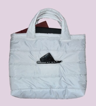 БОЛЬШАЯ СТЕГАНАЯ СПОРТИВНАЯ СУМКА-ШОППЕР ЖЕНСКАЯ А4