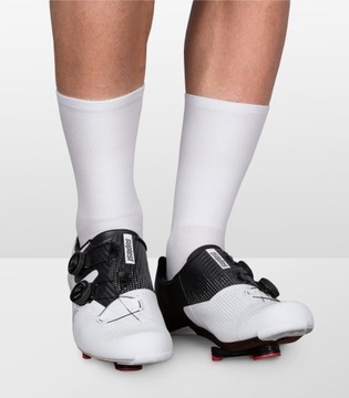 Skarpety rowerowe Luxa Coffee Ride White - M/L