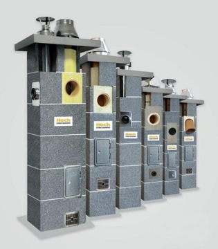 HOCH UNIWERSAL ДЫМОХОД S2W 180 7м экогорошок уголь