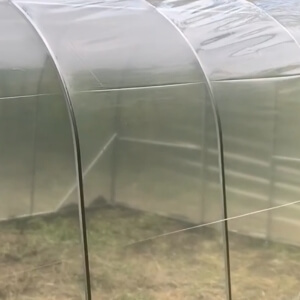 Теплица-туннель Весна 2х4м УВ4 Томатная пленка. Овощной туннель.