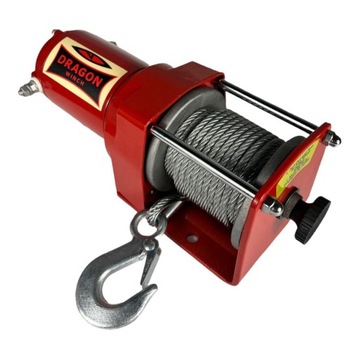 ЭЛЕКТРИЧЕСКАЯ ЛЕБЕДКА 12 В 2500 фунтов 1133 кг ЛЕБЕДКА ДРАКОН DWM2500ST ДЛЯ ПЛУГА