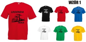 KOSZULKA Z NADRUKIEM DLA KIEROWCÓW TIRÓW TRUCK TIR