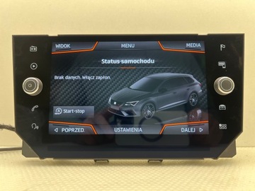 SEAT IBIZA V ARON EKRAN WYŚWIETLACZ 6F0919605A
