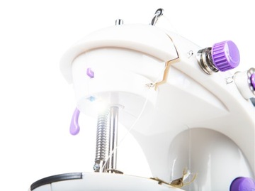 НАСТОЯЩАЯ ШВЕЙНАЯ МАШИНА ДЛЯ ДЕТЕЙ ПОРТАТИВНЫЙ БЛОК ПИТАНИЯ КРЫШКА ИГОЛЬНАЯ НИТЬ