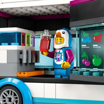 LEGO CITY ПИНГВИН ФУРГОН С СЛЯЬЮ 60384