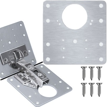 PŁYTKA NAPRAWCZA DO ZAWIASÓW ZESTAW DO NAPRAWY