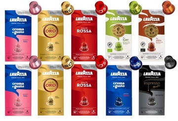 Kapsułki Z Kawą Do Nespresso Marki Lavazza Espresso Mix 100 szt