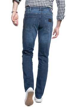 Męskie spodnie jeansowe proste Wrangler GREENSBORO W38 L34