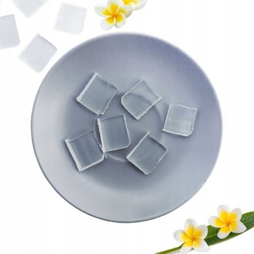 Baza Mydlana do Mydła Przeźroczysta Clear Mydło Bez SLS 0,5kg + Instrukcja
