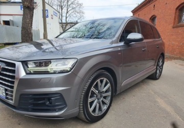 Audi Q7 II SUV 3.0 TDI 272KM 2015 Audi Q7 LED S-Line Panorama GetHelp 3.0 Diesel 272KM, zdjęcie 10
