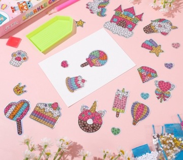 АЛМАЗНАЯ МОЗАИКА НАКЛЕЙКИ ДЛЯ ВЫШИВКИ АЛМАЗНЫЕ КЛЕЙКИ