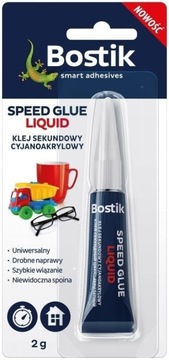 Bostik Klej Sekundowy Cyjanoakrylowy SPEED Glue 2g