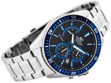 MĘSKI ZEGAREK CASIO EFR-552D-1A2VUEF STOPER 100M