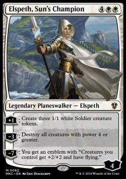 Элспет, Защитница Солнца — planeswalker @@@@