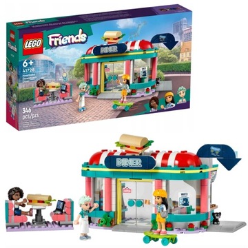 Lego Friends Bar W Śródmieściu Heartlake 41728