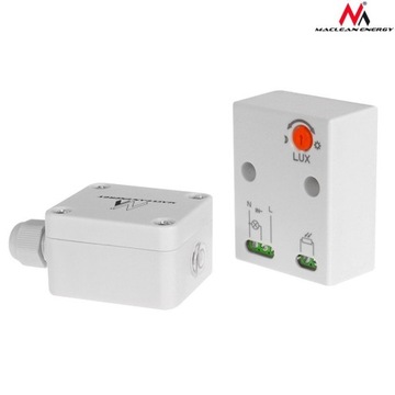 Датчик сумерек Maclean MCE35 с внешним датчиком, макс. 3450 Вт