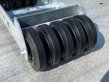 WOZKIMANOL Wózek Rolka Uszkodzona Opona Kolo 13kg 16STD 1500KG Ocynk Pol/GU