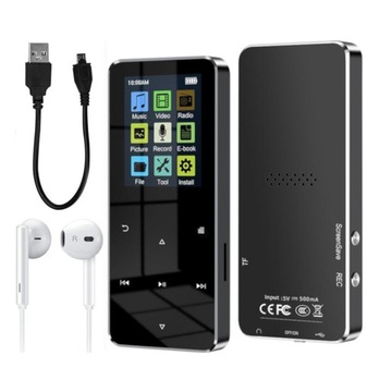 MP3-ПЛЕЕР 16 ГБ BLUETOOTH 5.0 ПОРТАТИВНЫЙ МУЗЫКАЛЬНЫЙ ПЛЕЕР ДЛЯ БЕГА