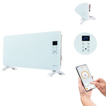 Grzejnik elektryczny konwektorowy łazienkowy Groningen WiFi 1000/2000W