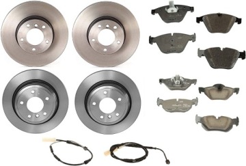 TARCZE KLOCKI PRZOD TYL BMW E91 LCI 320D
