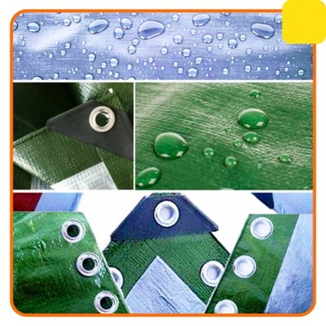 Трэт Тарпаулин 8x10 260 г толщиной, сильного морозного водонепроницаемого ультрафиолета