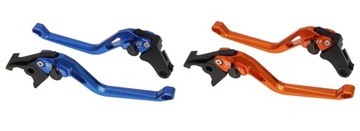 DŁUGIE KLAMKI 5D sportowe CNC dźwignie czerwone