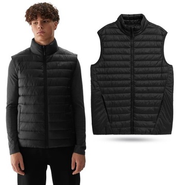 КУРТКА МУЖСКАЯ С РУКАВАМИ 4F, ЖИЛЕТ ТЕПЛЫЙ ПУХОВИК, SS24M098