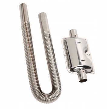 Выхлопная труба стояночного отопителя с глушителем