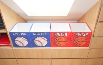 KSZPUDEŁKO HOME RUN ИГРУШЕЧНЫЙ КОНТЕЙНЕР 30x30x30 см