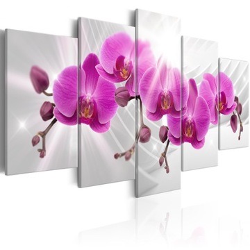 murando OBRAZ KWIATY ORCHIDEA 200x100 b-A-0351-b-n
