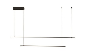 Lampa wisząca LED liniowa długa nad stół do jadalni nowoczesna 150+100 slim