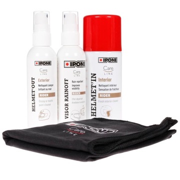 НАБОР ДЛЯ УХОДА И ЧИСТКИ ШЛЕМА IPONE