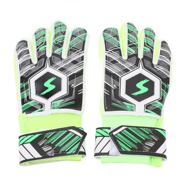 1 пара детских футбольных перчаток FI, латексные вратарские перчатки
