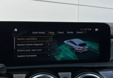 Mercedes CLA C118/X118 Shooting Brake 2.0 200d 150KM 2021 Mercedes-Benz CLA AMG 4Matic Duza Navi FV 23 2.0 Diesel 150KM, zdjęcie 34