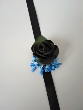 KM20 _D * Kotylion + przypinka * ślub studniówka