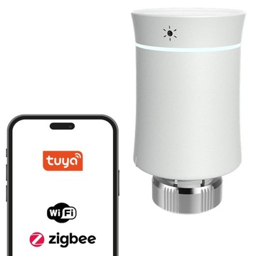Głowica termostatyczna ZigBee GTZ05 Biała TUYA