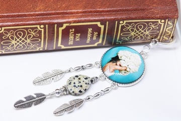 ЗАКЛАДКА ловец снов ЖЕНЩИНА яшма