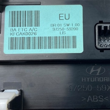 PANEL ŘÍZENÍ VENTILACE HYUNDAI H350