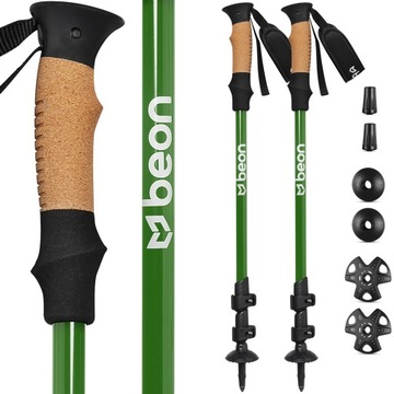 KIJE TREKKINGOWE KIJKI NORDIC WALKING # BEON PRO 2